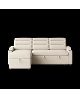 Streamdale Furniture Modern Convertible Sofa Bed with Storage for Cozy Comfort and Flexibility