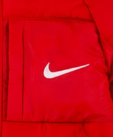 Nike Toddler Boys Mixed-Media Hooded Puffer Jacket