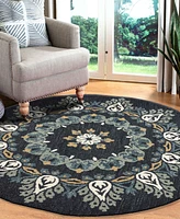 Closeout! Lr Home Radiance RDC54097 6' x 6' Round Area Rug