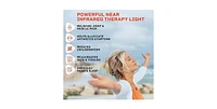 LifePro InfraGlow Red & Nir Therapy Lamp – 18 Led Clip-On for Pain Relief & Skin Wellness