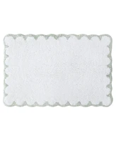 Peri Home Scallop Cotton Bath Rug, 30" x 20"