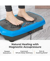 LifePro Vibration Plate with Magnetic Acupoints – Full Body Workout & Lymphatic Drainage Machine