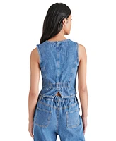 Steve Madden Women's Selene Denim Vest