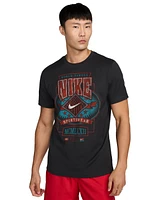 Nike Men's Sportswear Logo-Graphic Short-Sleeve Cotton T-Shirt