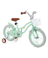 Hongge 16 Inch Kids Bike with Adjustable Seat and Bell for Kids 3-8 Years Olds-16 inches