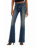 Desigual Women's Flared jeans