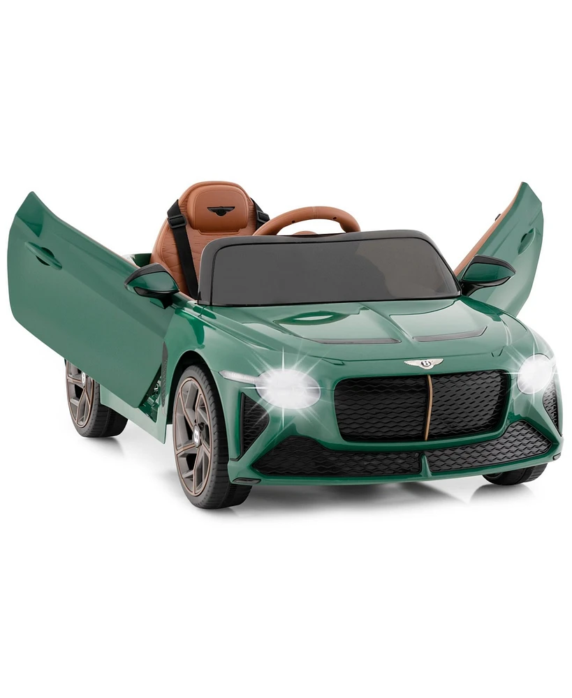 Hongge 12V Powered Car Kids Ride-on Racer Car Licensed Bentley Bacalar