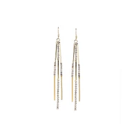 Sohi Women's Sleek Drop Earrings