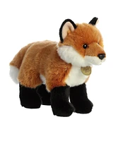 Aurora Medium Fox Miyoni Realistic Plush Toy Brown 10"