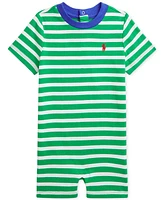 Polo Ralph Lauren Baby Boys Cotton Striped One-Piece