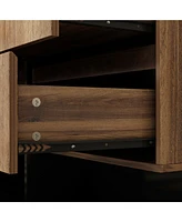 Homsee 70.9" Dresser with 12 Handleless Drawers, Wooden Storage Dresser for Bedroom Living Room