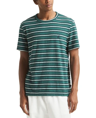 Nautica Men's Striped Crewneck T-Shirt