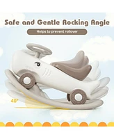Hongge Convertible Rocking Horse and Sliding Car with Detachable Balance Board