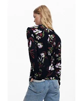 Desigual Women's Floral T-shirt