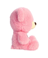 Aurora Large Heart For You Bear Valentine Heartwarming Plush Toy Pink 13"