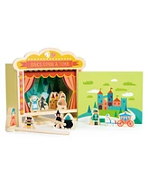 Mentari Toys Wooden Tabletop Theatre