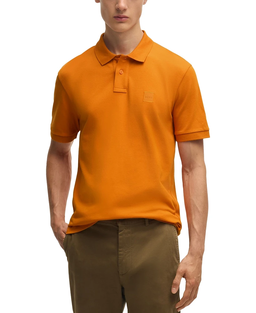 Boss by Hugo Men's Logo Patch Polo