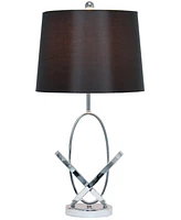 Lalia Home 27.25" Glossy State-of-the-Art Modern Entwined Table Lamp