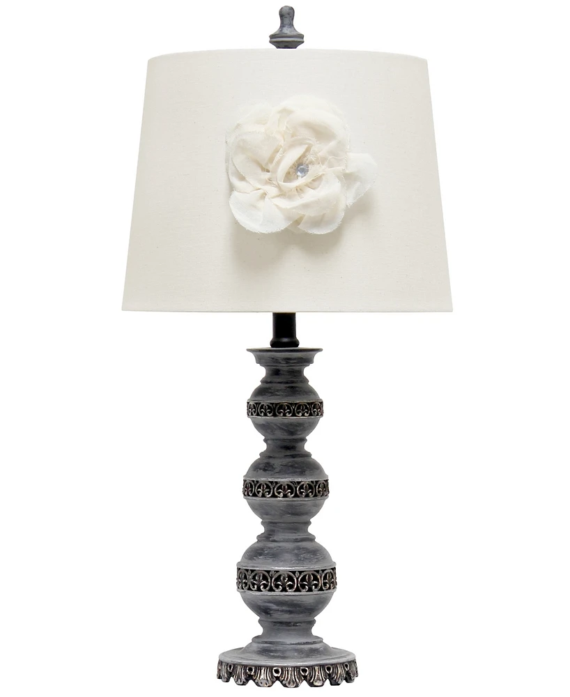 Lalia Home 25" Elegant Embellished Table Lamp