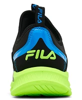 Fila Big Kids' Land Buzzer Slip-On Casual Sneakers from Finish Line