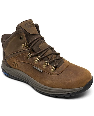 Skechers Men's Slip-ins Relaxed Fit: Meroe - Pikeman Memory Foam Waterproof Outdoor Boots from Finish Line