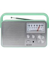 Jensen Mr-750GR Green Portable Am/Fm Radio