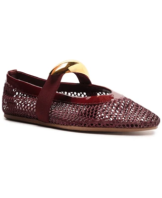 Arezzo Women's Vicky Ballet Flats