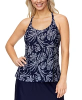 Island Escape Women's Racerback Underwire Tankini Top, Exclusively at Macy's