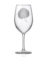 Rolf Glass Aspen Leaf All Purpose Wine Glass 18oz