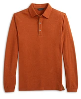 Scott Barber Men's Pima Jersey L/S Polo