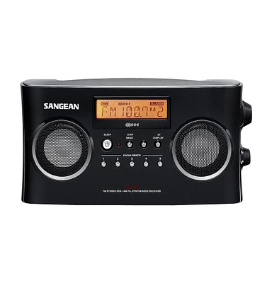 Sangean Pr-D5BK Black Am/Fm Stereo Rbds Radio Digital Tuning