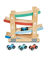 Mentari Toys Wooden Ramp Racer Toy