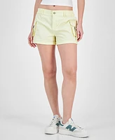 Celebrity Pink Juniors' Cargo Cuffed Shorts