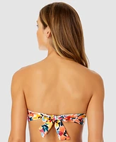 Anne Cole Women's Liz Twisted Bandeau Bikini Top