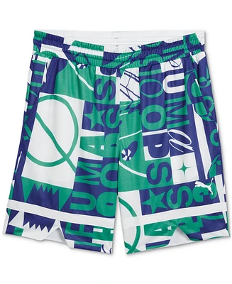 Puma Men's Instant Replay Allover Print Shorts