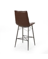 Streamdale Furniture Modern Minimalist Bar Stool: Sleek Lines, Contemporary Style