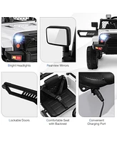 Hongge 12V Kids Ride On Truck with Remote Control and Headlights