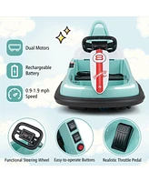 Hongge 6V kids Ride-on Bumper Car with 360° Spinning and Dual Motors