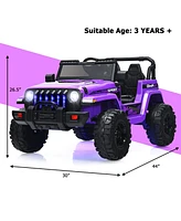 12V Kids Ride-On Jeep Car – 2.4G Remote