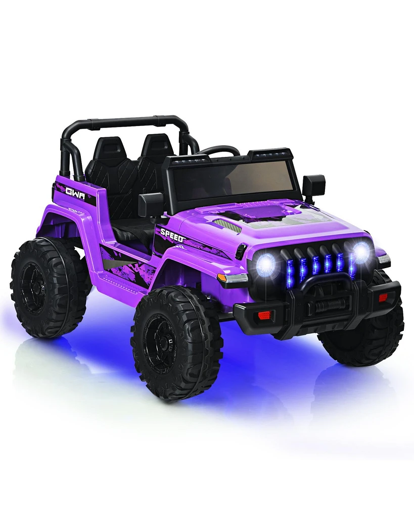 Hongge 12V Kids Ride-on Jeep Car with 2.4 G Remote Control