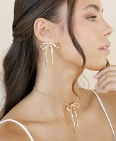 Ettika Bow Pendant Necklace