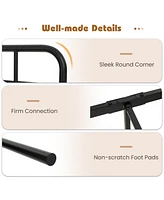 Sugift Twin Size Bed Frame with Industrial Headboard