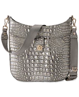 Brahmin Leia Melbourne Embossed Leather Crossbody