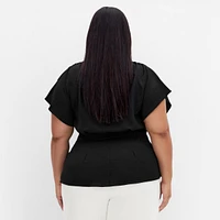 City Chic Plus Cara Top