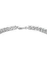 Effy Aquamarine (7-1/2 ct. t.w.) Tennis Bracelet in Sterling Silver