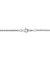 Effy Onyx Rope-Framed 18" Pendant Necklace in Sterling Silver & 14k Gold-Plate
