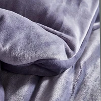 Coma Inducer Oversized Comforter Set - The Original Plush - Lavender Dusk , Queen