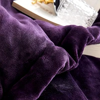 Coma Inducer Oversized Comforter Set - The Original Plush - Midnight Purple