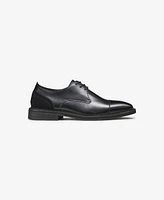 Karl Lagerfeld Paris Men's Leather Cap Toe Derby Lace-Up Shoe