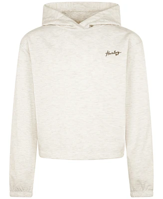 Hurley Big Girls Logo Fleece Pullover Hoodie